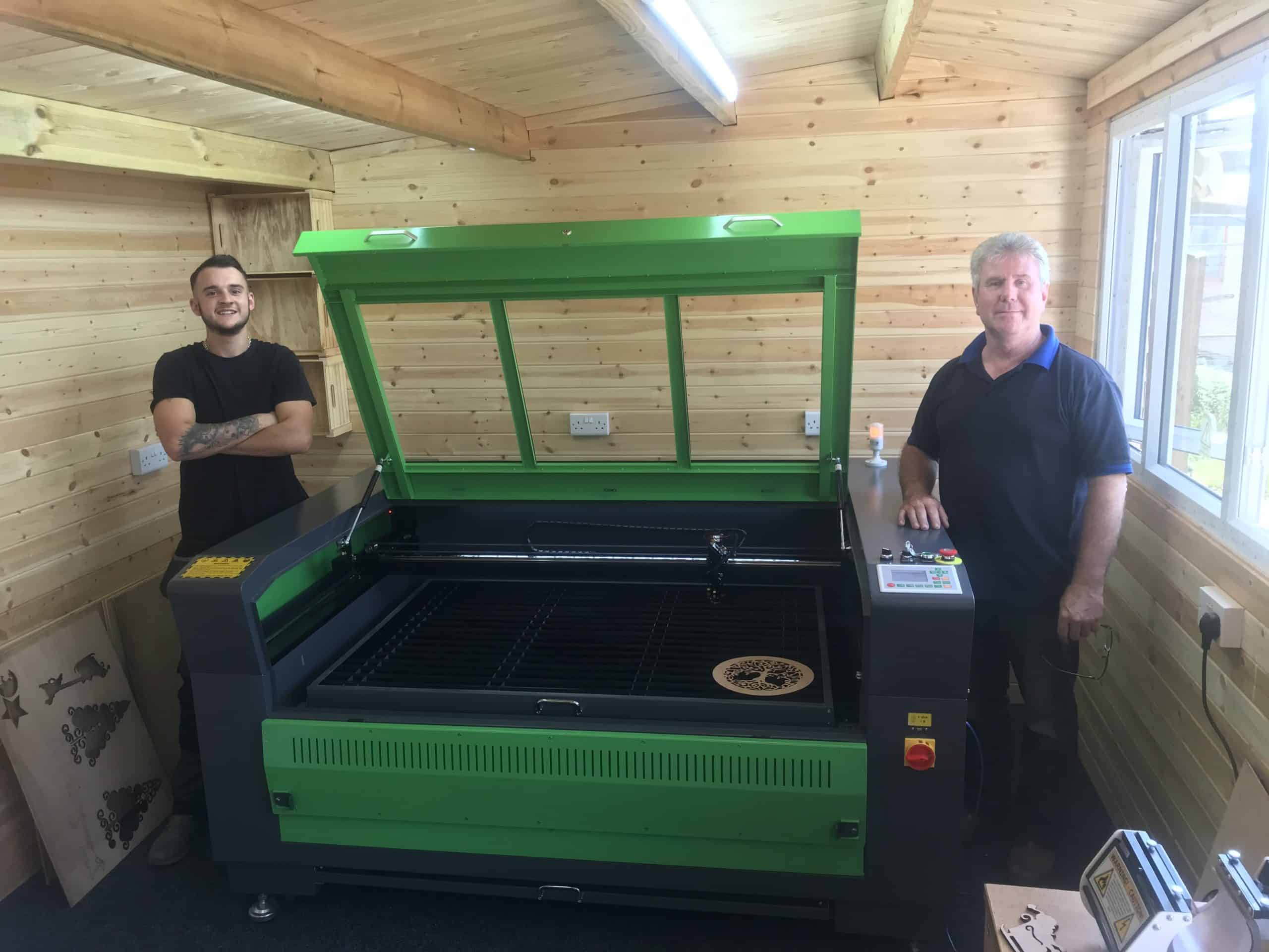 Laser Machine Install Boston, UK