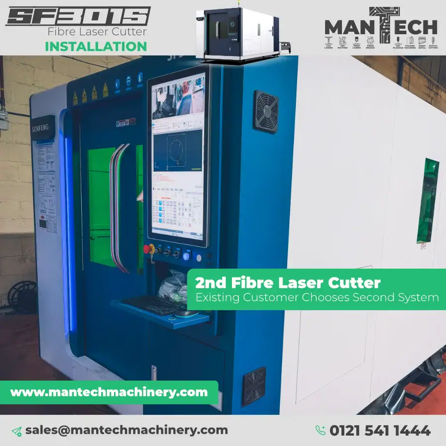 SF3015 Fibre Laser Cutter Installation – County Durham
