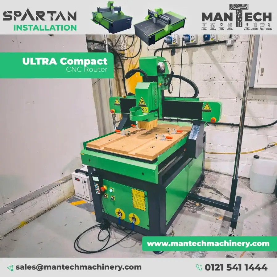 Spartan 6090 Installed: Compact, Powerful & Ready for Production