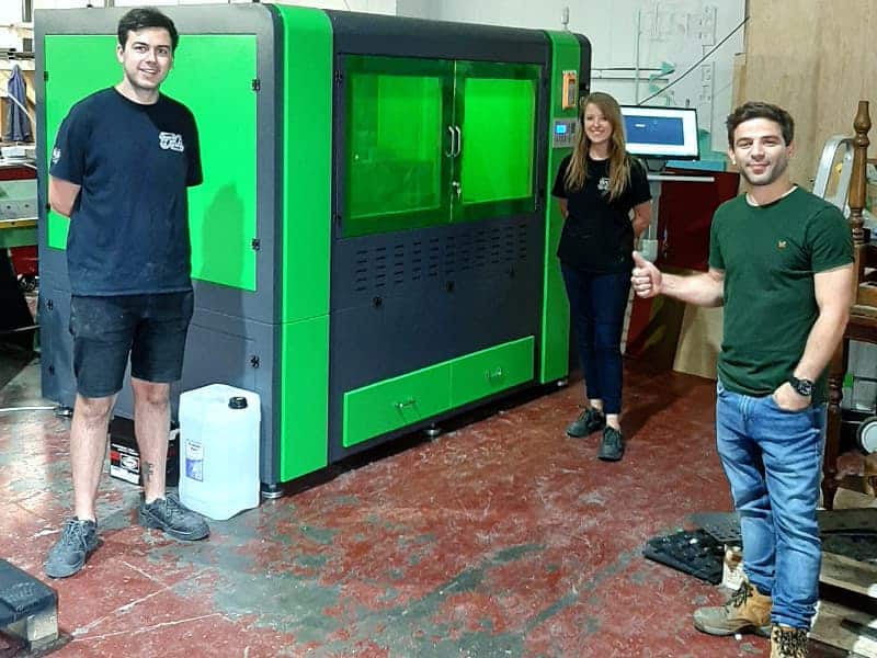 Compact Fibre Laser Installation in Tonbridge