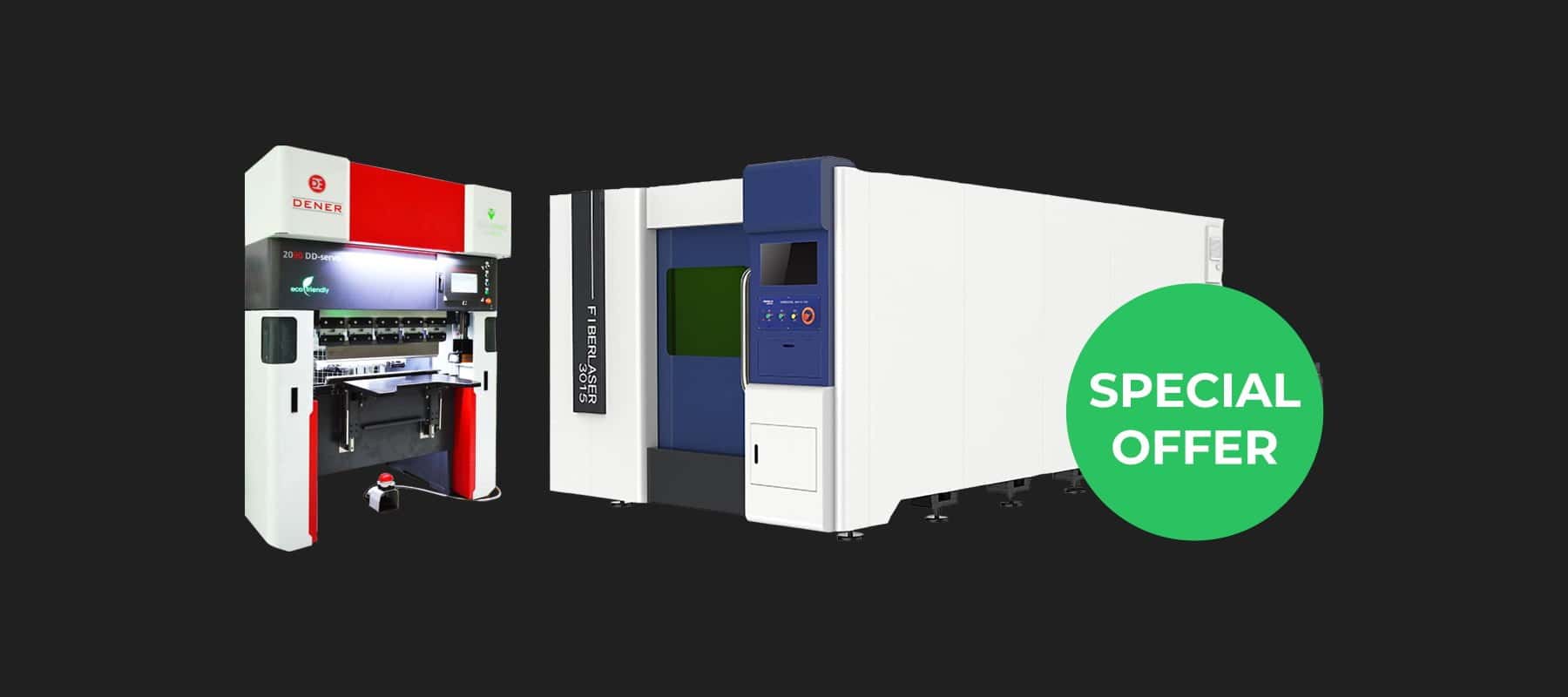4kW Fibre Laser Double Offer – Great Price and a Bonus Press Brake Deal