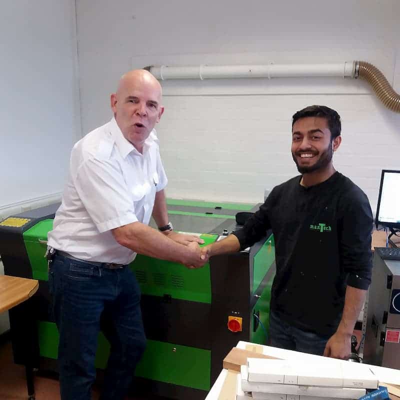 Laser Machine Install In Swindon – Educational Customer