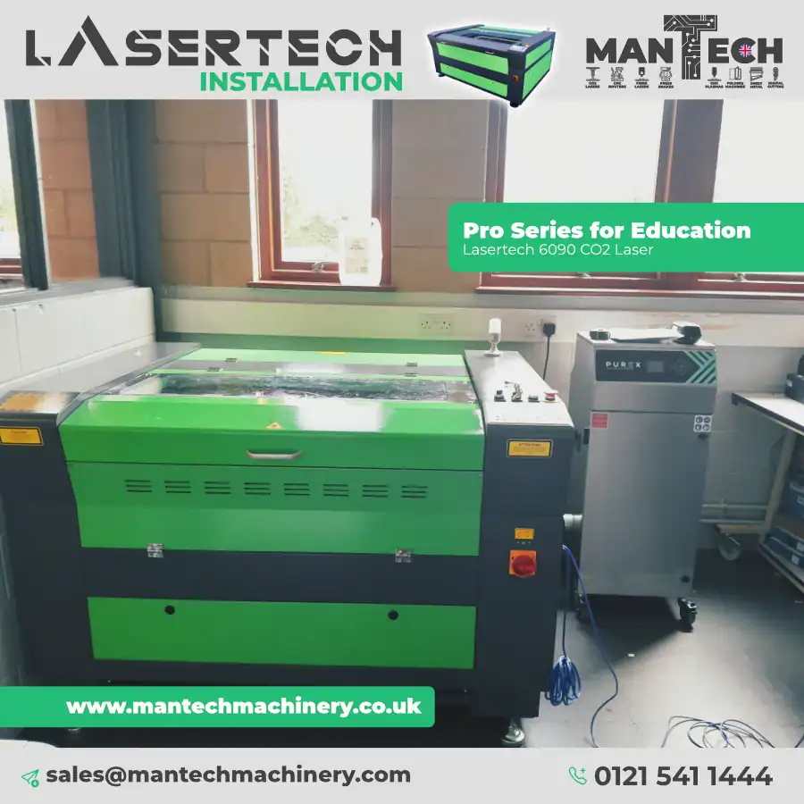 Lasertech 6090 CO₂ Laser Transforms Corby School’s STEM Lab