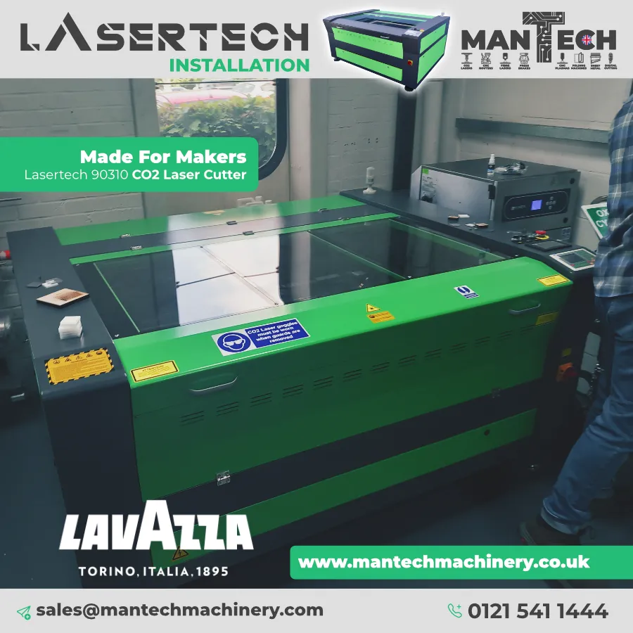 Lasertech 90310 CO2 Laser Cutter | LavAzza