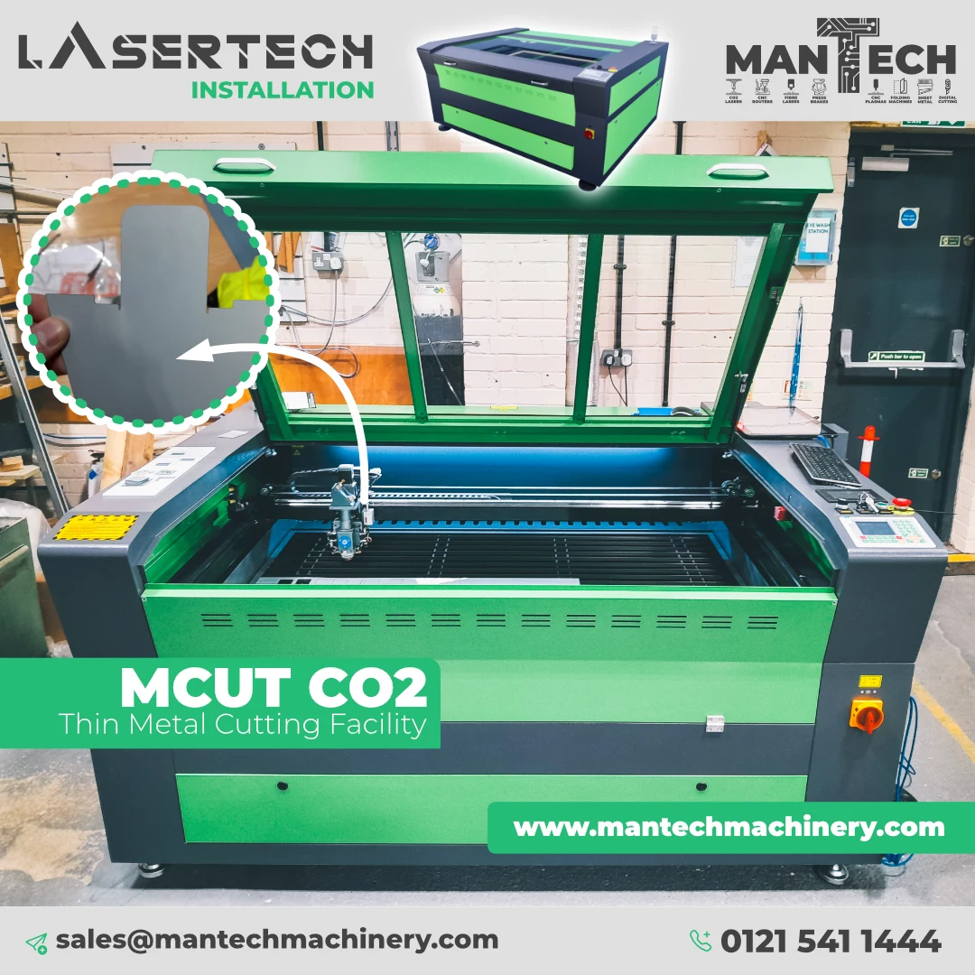 MCUT CO2 Laser Cutter Installed for Bespoke Kiosk Manufacturer