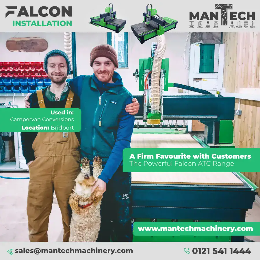 Campervan Conversion Company Chooses Falcon ATC CNC Router