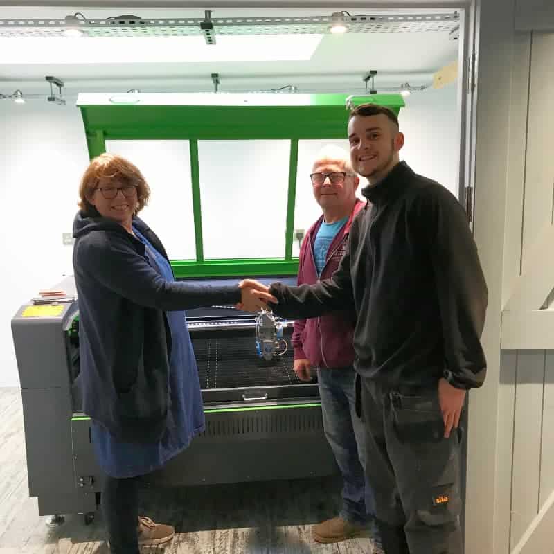 Metal Cutting CO2 Laser Cutter