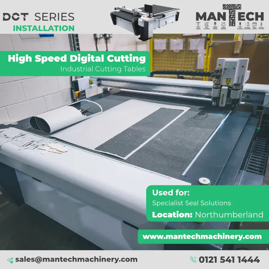 Digital Cutting Table Installation – Northumberland