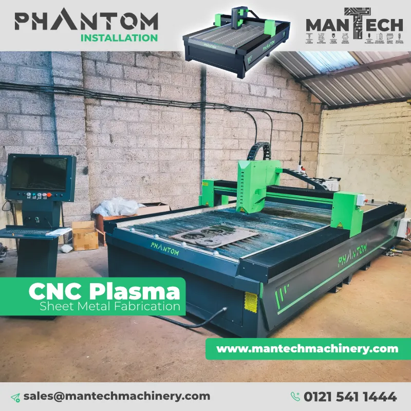 Phantom P31 CNC Plasma Cutter Installed for Welding & Fabrication Specialist in Fife