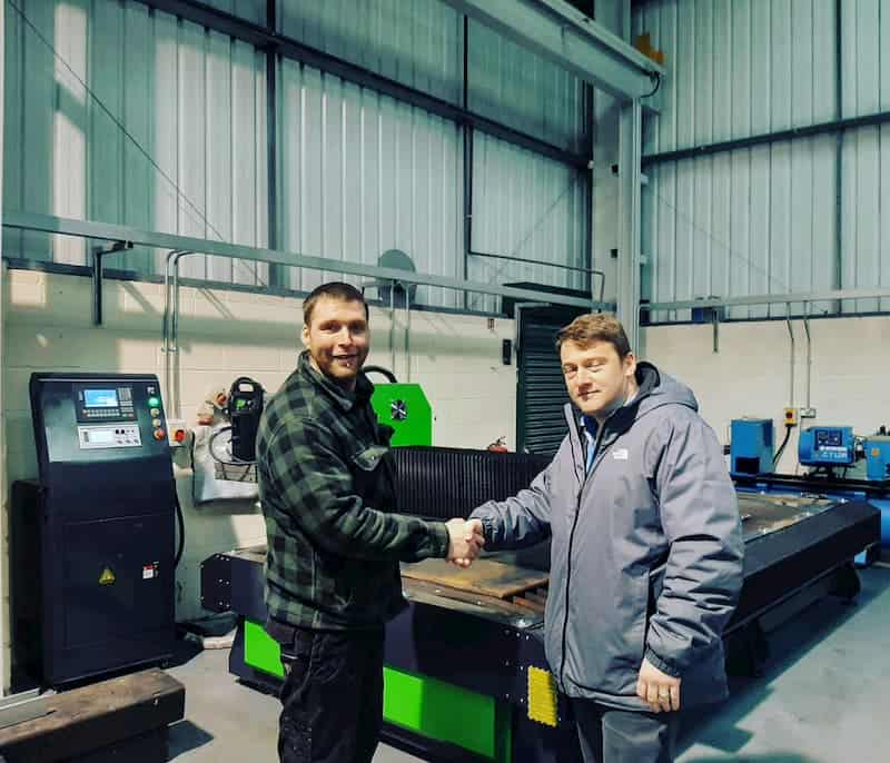 Tipton Fabricator Buys Plasma CNC Cutting Table