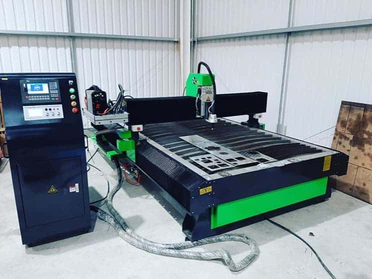 Lift Fabrication Company Invests In Plasma Cutting Machine.