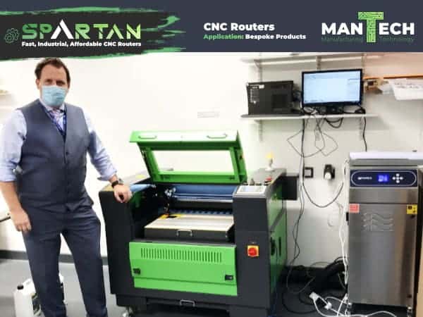 School uses Mantech for Laser machine supply