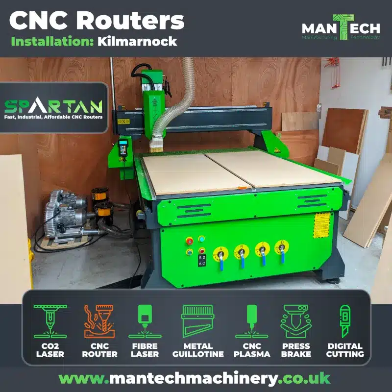 Kilmarnock Company Boosts Productivity with Mantech CNC Purchase