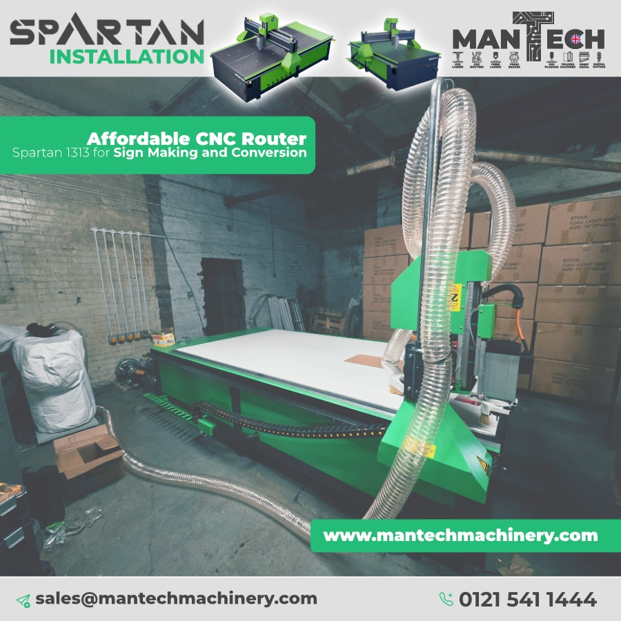 Compact Precision Delivered – Spartan 1313 Installation Complete