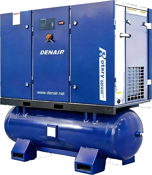 Denair DAV-11Ti air compressor for compact fibre laser cutting