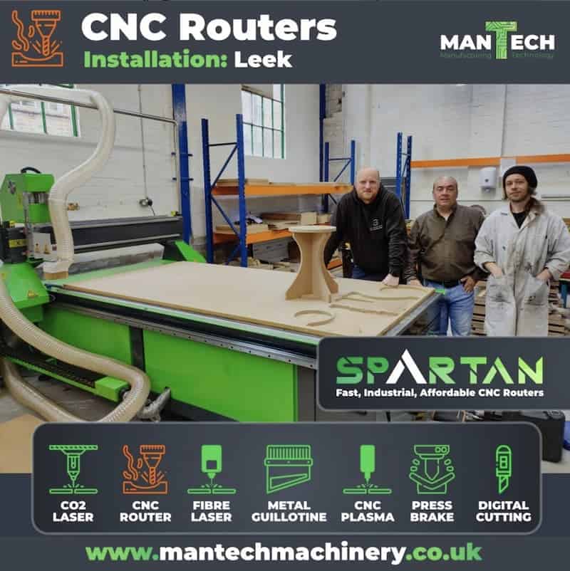 Arcade Manufacturer – Picks Spartan CNC