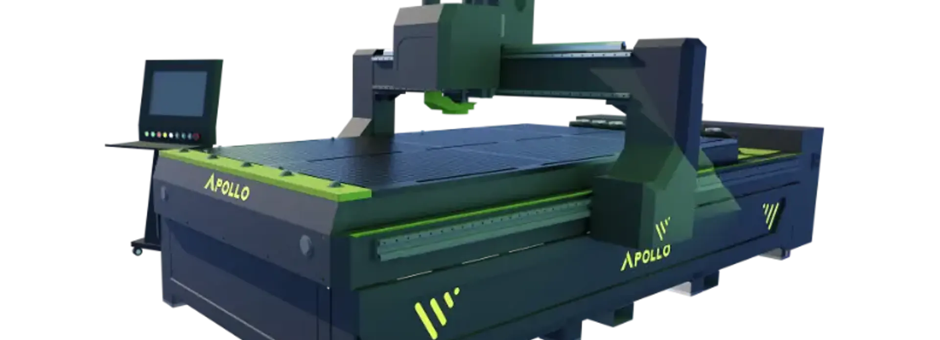 Apollo CNC router with podium in an educational workshop — Mantech UK
