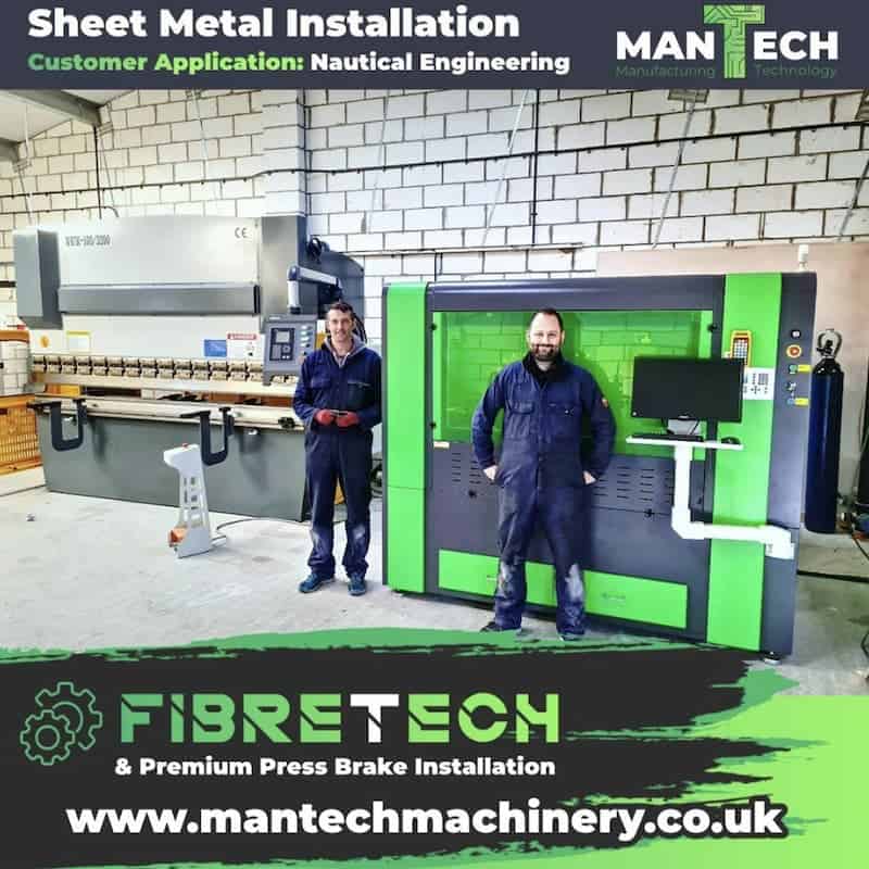 Fibre Laser & Press Brake Installation