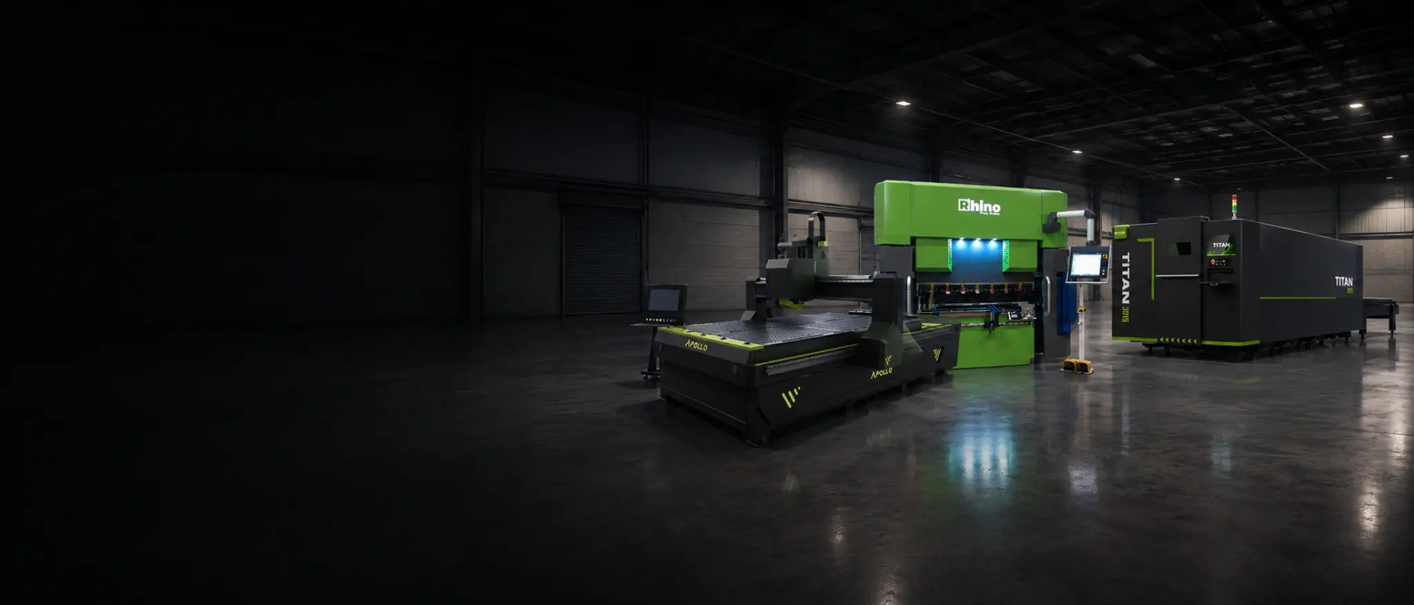 Mantech Machinery UK workshop — CNC, laser and fabrication machinery supplied, installed and supported nationwide