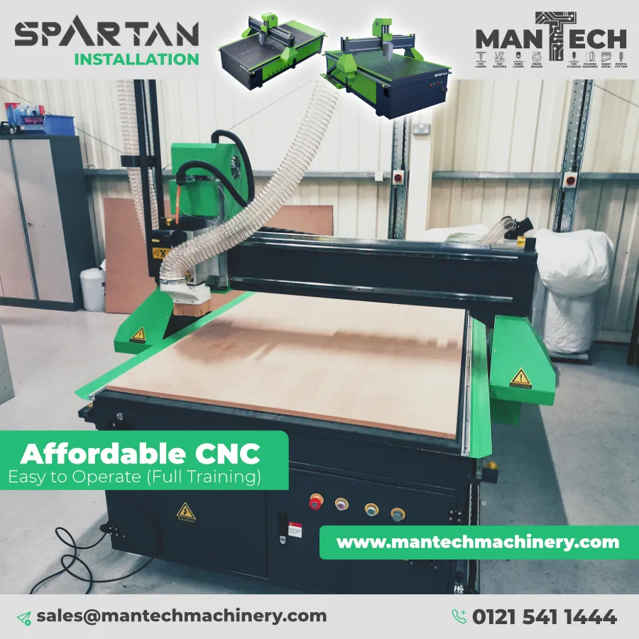Perth College Enhances Air Engineering Hub with Spartan 1325 CNC Router Installation