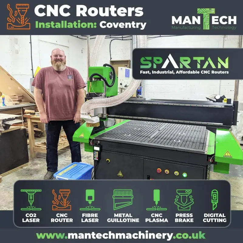 Maker Space Chooses Spartan CNC Router