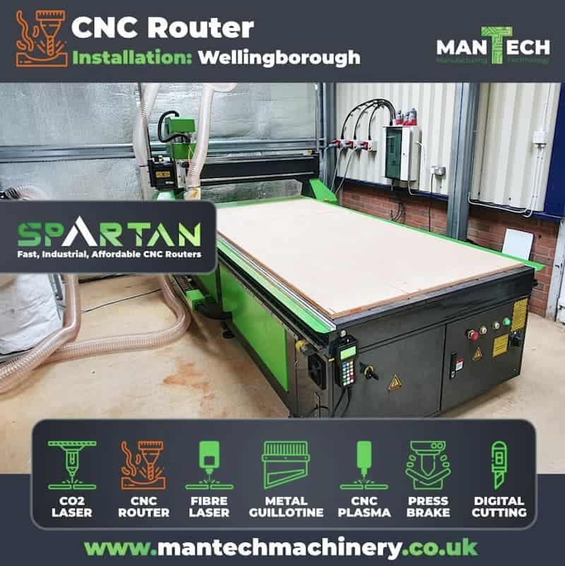 Customer Opts for Spartan CNC Router