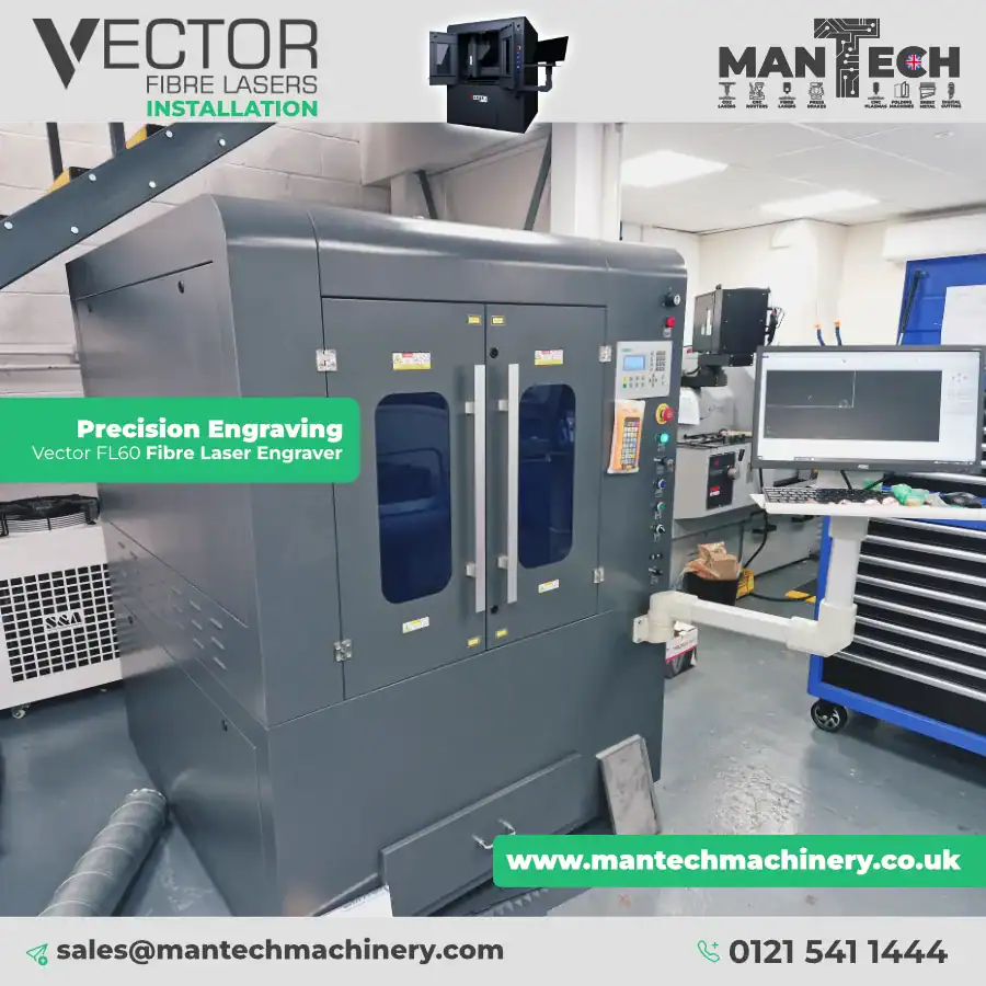 Precision Meets Productivity: Vector FL60 Fibre Laser Cutter Installed for UK Signage Specialist
