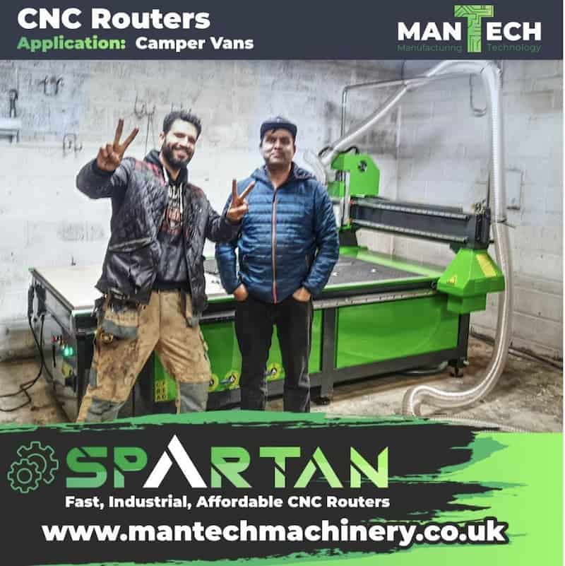 Bristol Based Customer Chooses Spartan CNC Router