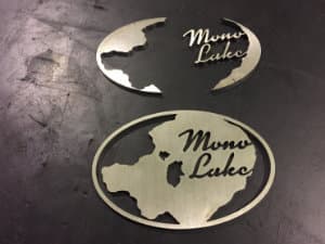 Fibre laser cutter example