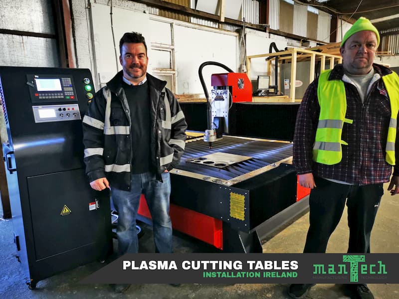 Plasma Cutting Table Installation In Ireland