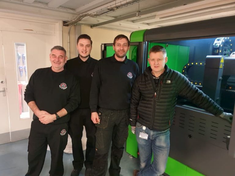 Fibre Laser installation in Scottish University