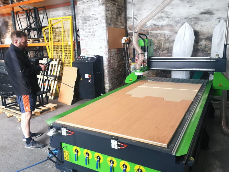 CNC Router used for Camper van Beds UK
