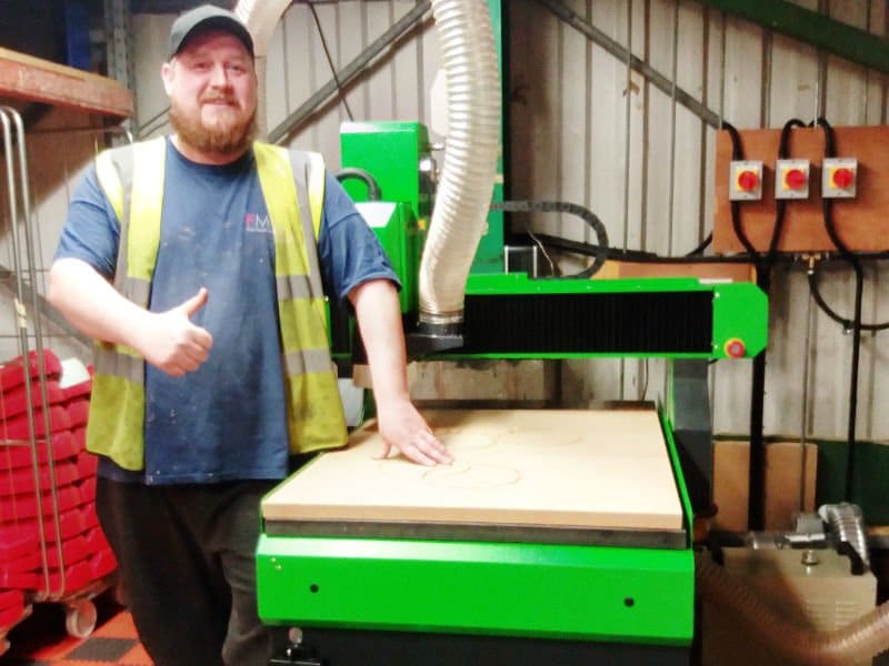 CNC router install UK