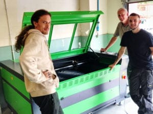 Laser Cutters UK - Customer chooses Mantech