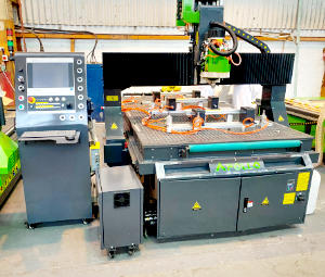 Pod and Rail 4 Axis CNC Router