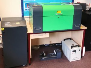 Desktop Laser Cutter Installation - Glasgow School Chooses Mantech