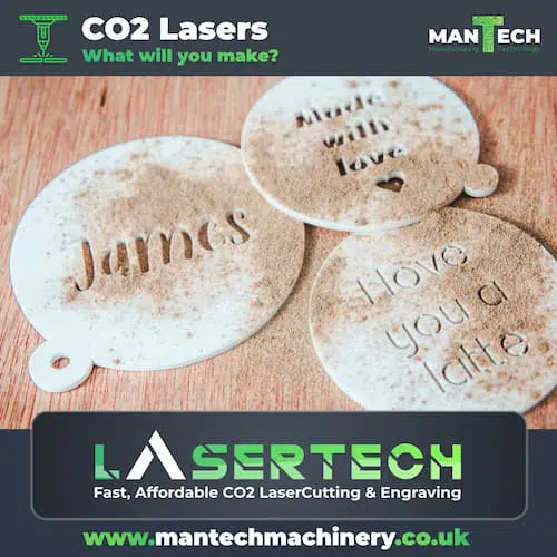 Unique laser cut products