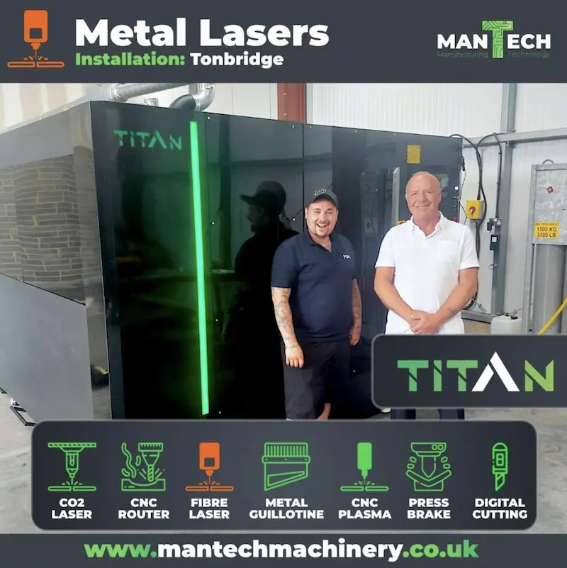 Fibre Laser Cutting Machine - Installation UK