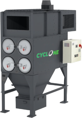 Cyclone Extraction System For Fibre Laser Cutters UK