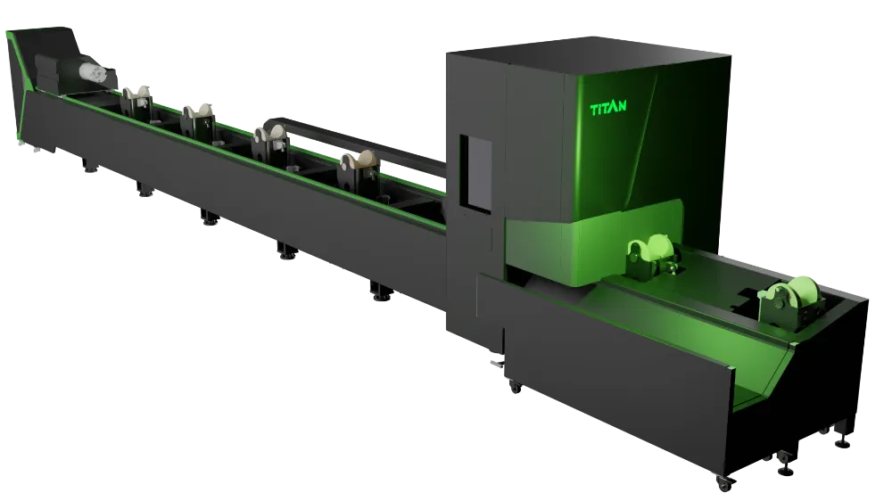 Machine laser de découpe de tubes et tuyaux métalliques - Laser à fibre