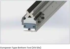 European Type Bottom Tool - 4V Die