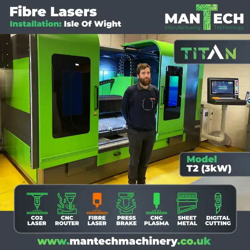 Fibre Lasers By Mantech UK - Installation Isle of Wight