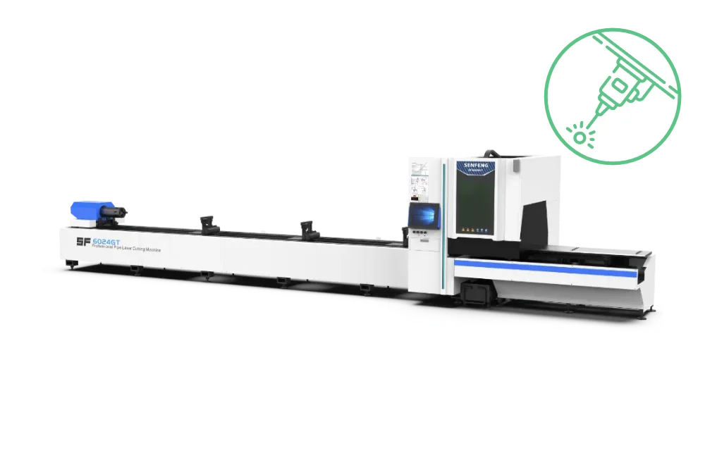 SF6024GT Bevel Cut Fibre Laser Tube Laser UK and Ireland