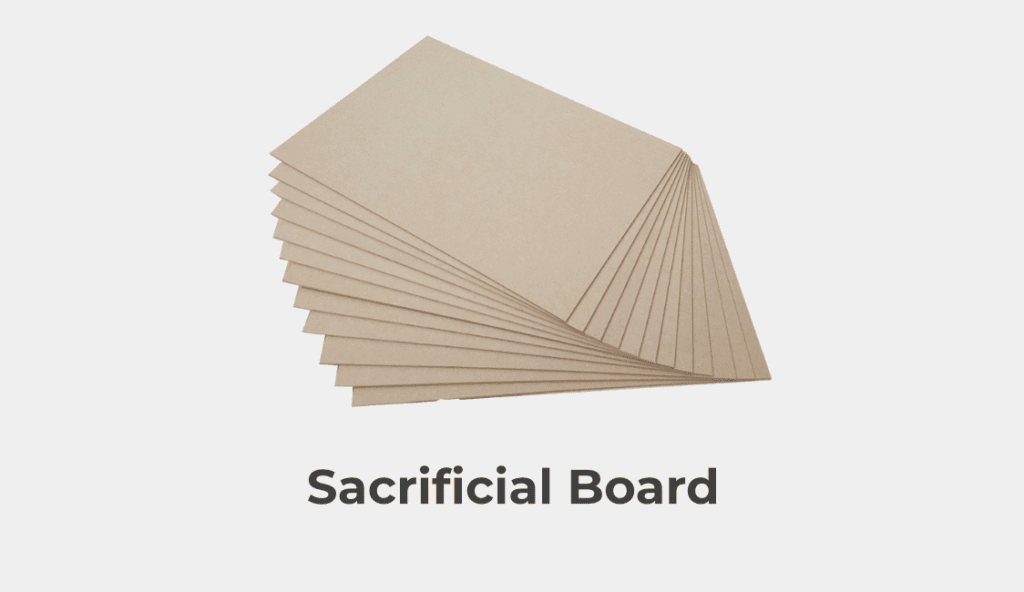 Sacrificial board